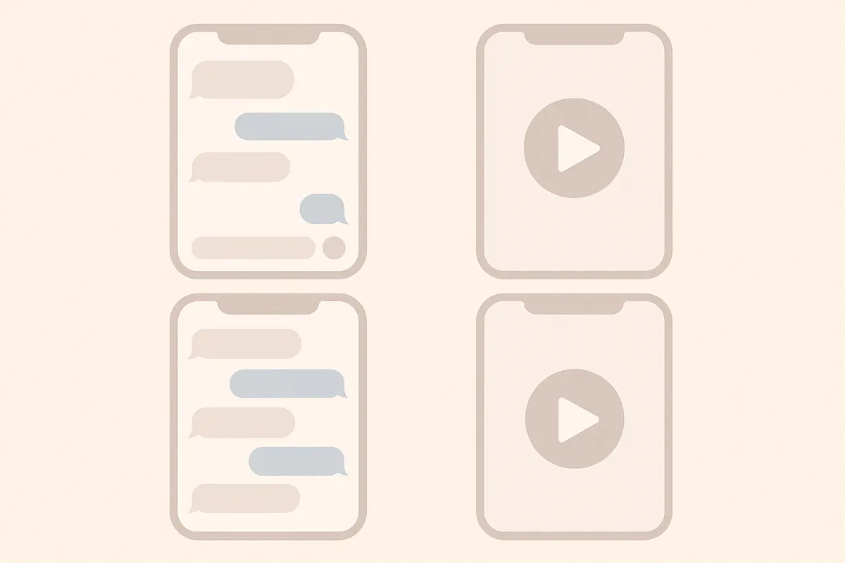 Fake iMessage Generator (Free) - Text Message Video Maker